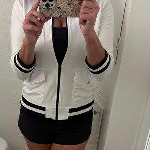 Ralph Lauren White & Black Jacket Size L